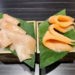 Yellowtail and Salmon