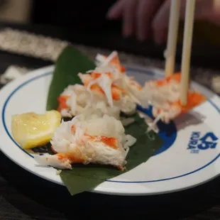 sushi and sashimi, food