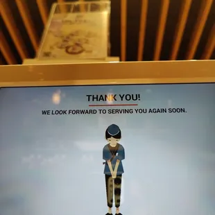 thank you we look forward to serving you again soon