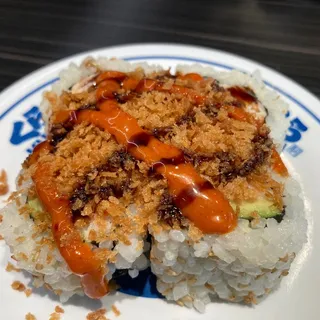 Salmon Golden Crunchy Roll* (4pcs)