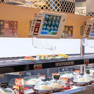 a variety of food items