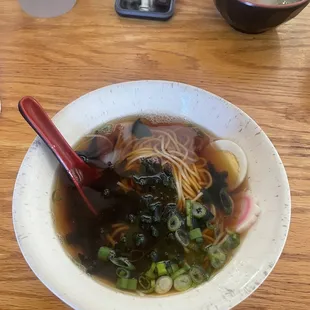 Half portion ramen