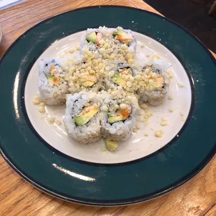 Spicy Crunchy Shrimp Roll