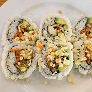 Spicy Crunchy Crab Roll