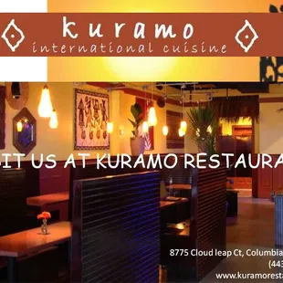 the front of the restaurant