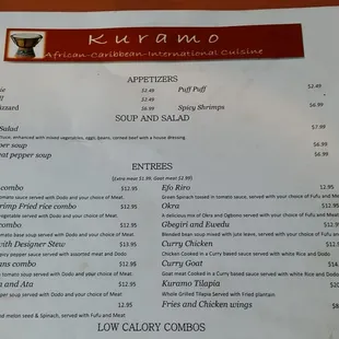 Menu #1