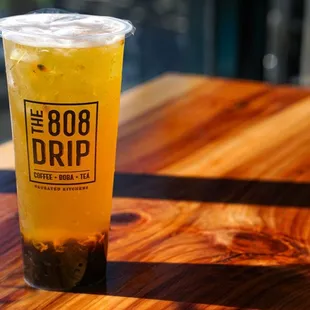 Lilikoi pineapple green tea