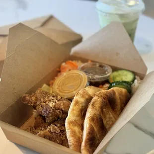 Hat Yai Chicken with Roti