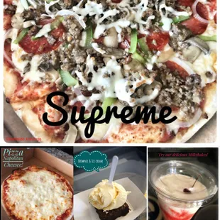 Come for the pizzas, stay for dessert