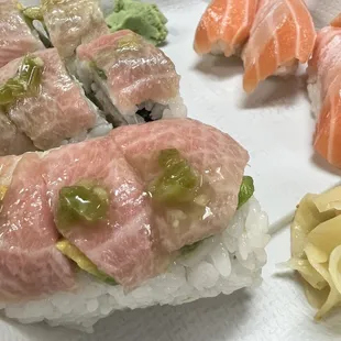 Chef special roll - Kombu Aged O Toro