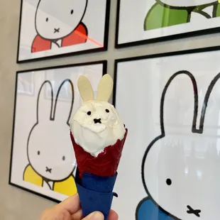 Miffy Ice Cream - Lychcee Pearl Flavor