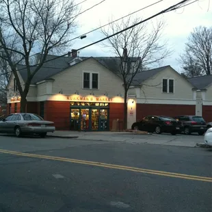 the front of the store