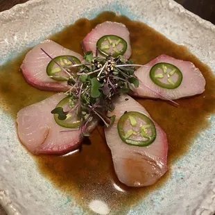 Hamachi Ponzu