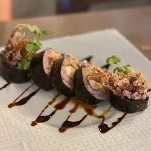 Spider roll (sooooo goood!!)