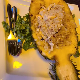 Pineapple chicken fried rice