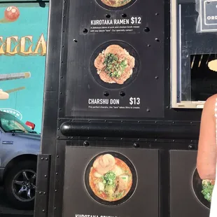 menu, ramen and noodles