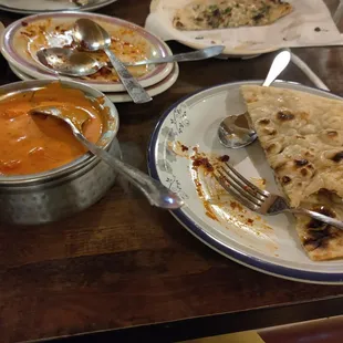 Rushed photo of naan ($2.50) and chicken tikka masala ($15.99) because I was too hungry to take better ones.