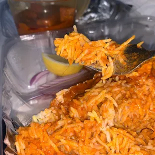 Hair in Butter Chicken Curry Combo