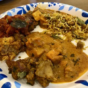 A plate of food