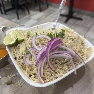 Hyderabad Lamb Biryani(Boneless)