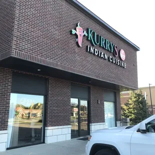 the front of the store