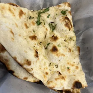 Garlic naan