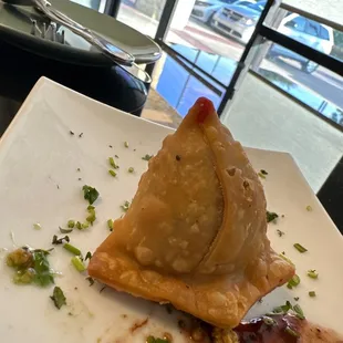 Samosa chicken