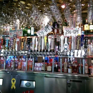 32 taps just to start with before you get into the bottles.