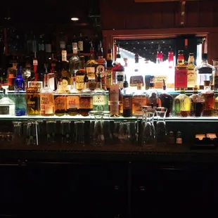 Fully stocked bar