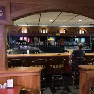 Inside view of restaurant