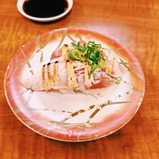 Seared Garlic Hamachi