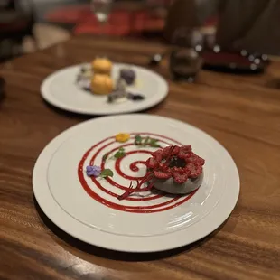 Black sesame dessert