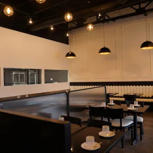 interior, sushi and sashimi