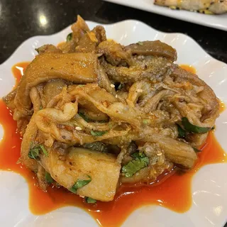 Eggplant With Mashed Garlic - (Half tray)