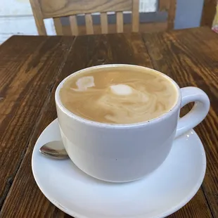 Oat milk vanilla latte