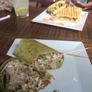 Rasta Jerk Chicken Wrap