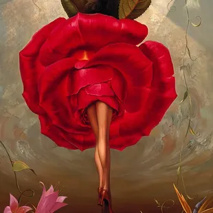 Flamenco Dancer - Vladimir Kush - Kush Fine Art