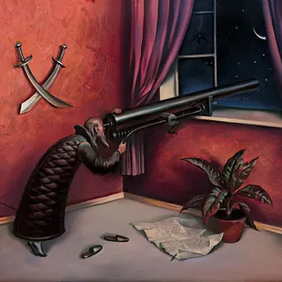 Star Target by Vladimir Kush - Kush Fine Art