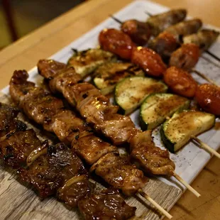 7 skewers combo