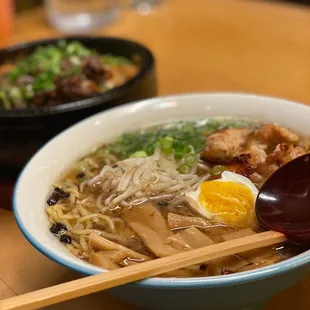Shoyu Ramen with Chicken