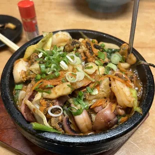 Seafood Bibimbap