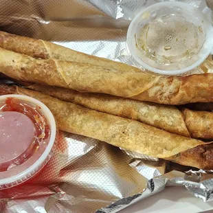 Lumpia, $2 ea. They were ok, kind of has a hint of sweetness.