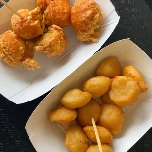 Fish Balls and Kwek-kwek (Quail Eggs)