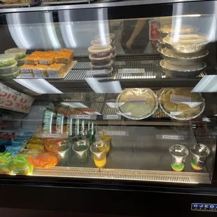 Refrigerated pre-packaged foods