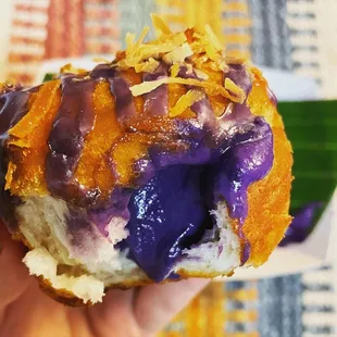 food, donuts, dough desserts