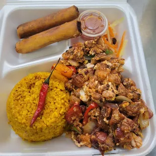 Sisig Plate