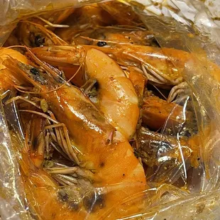 Cajun shrimp- bland and no Cajun seasoning