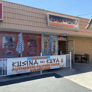 Outside from parking lot