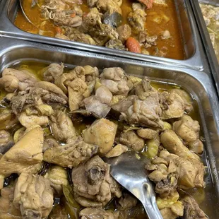 a variety of food items