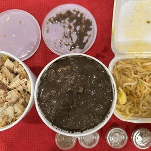 XXLG Sisig &amp; Dinuquan, SM Palabok noodles!